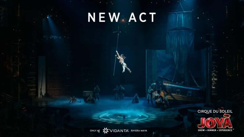 Cancún: Cirque du Soleil JOYÀ Ticket - The Best Seats and Extra Perks for the VIP Package