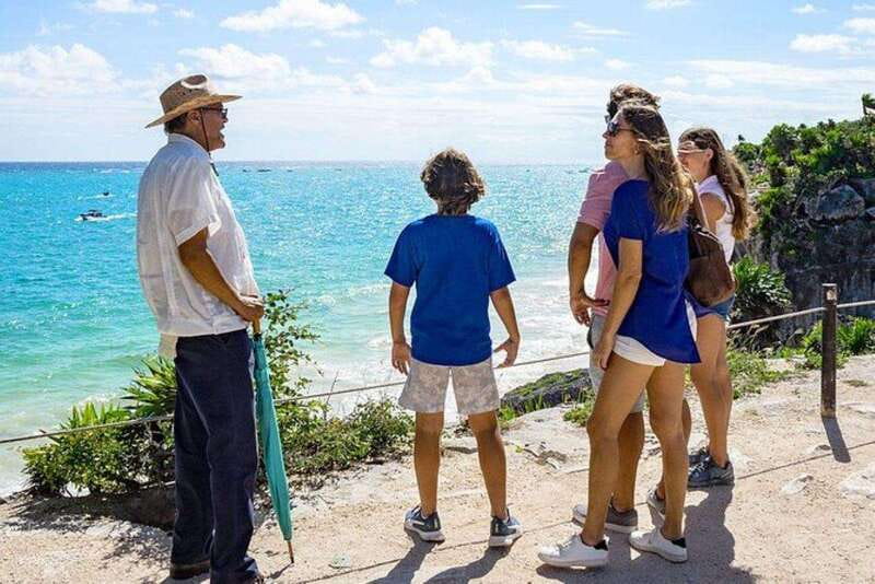 Cancun: Coba and Tulum Ruins Private Tour - Tulum’s Cliffside Ruins and Caribbean Views