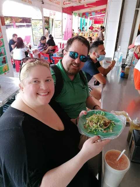 Cancún Foodie Delight: Local Markets & Street Food Feast - Enjoying Fresh Ceviche at Pescaditos Restaurant