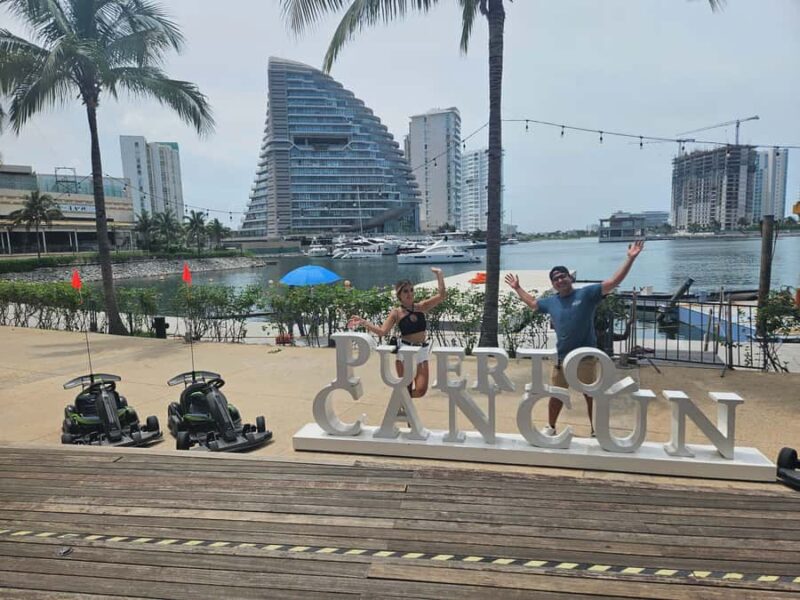 Cancun: Go Kart Adventure! 90 min Guided Tour in Hotel Zone - Stops at a Private Beach for Refreshments