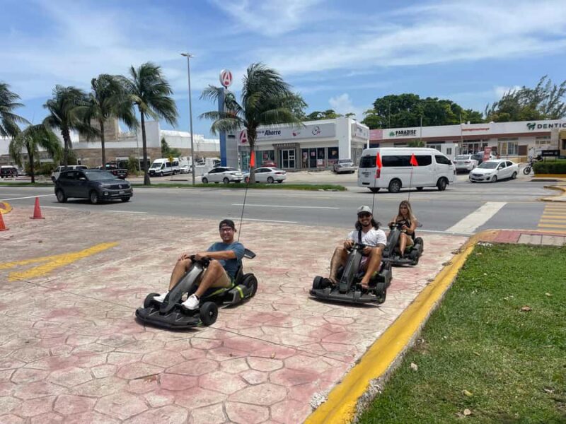 Cancun: Go Kart Adventure! 90 min Guided Tour in Hotel Zone - Safety and Photography During the Tour