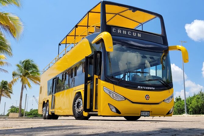 Cancun Guided Bus City Tour (from Cancun and Riviera Maya) - Visiting Zona Arqueologica El Meco, a Hidden Mayan Site