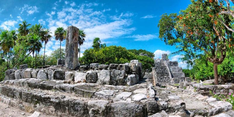 Cancun Guided Sightseeing El Meco Site, Letters and Shopping - Key Points