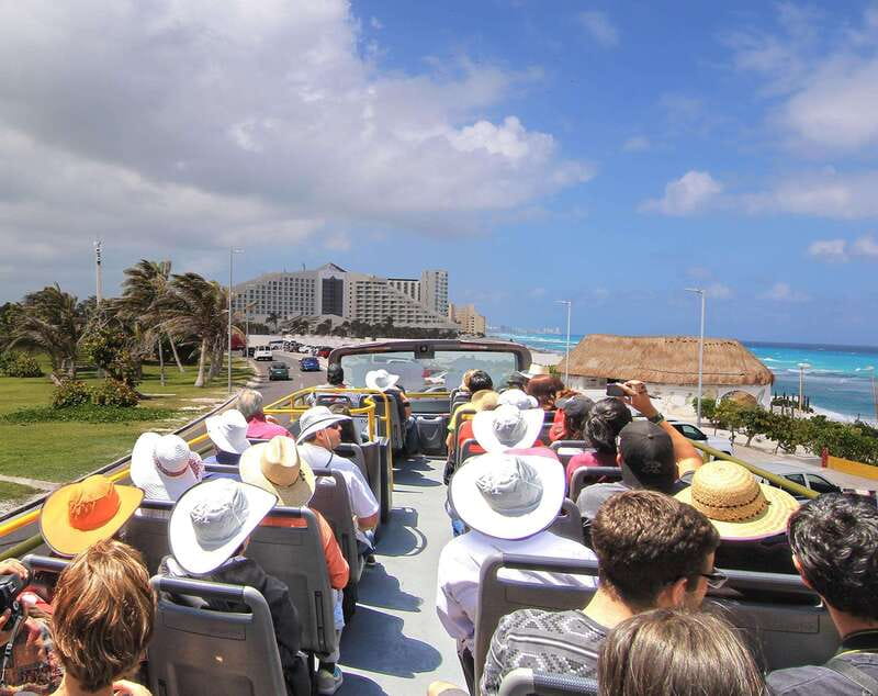 Cancun: Hop-On-Hop-Off Sightseeing Bus Tour - Key Points