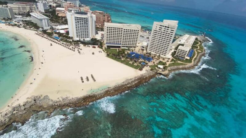 Cancun: Hotel Zone Helicopter Flight - Key Points
