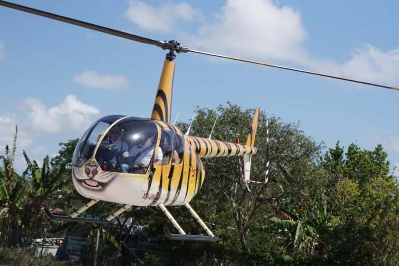 Cancun: Hotel Zone Helicopter Flight - The Experience Provider: AEROCARIBEMX