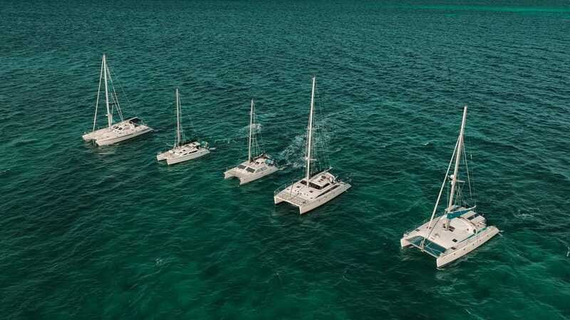 Cancun: Isla Mujeres Adults Only Party Catamaran with Drinks - Returning to Cancun with Sunset Views