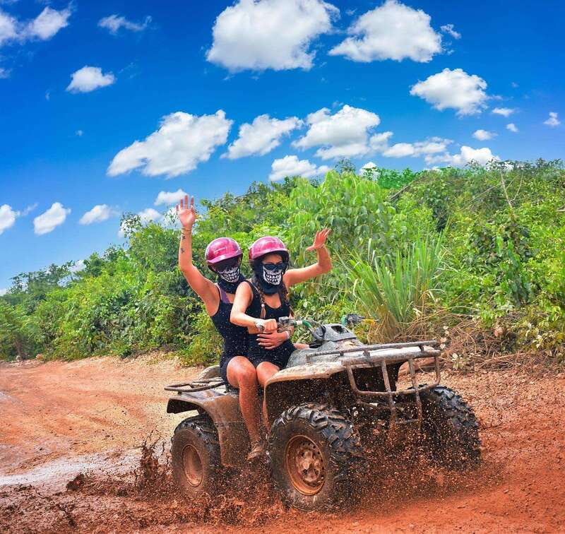 Cancun: Jungle ATV Tour, Ziplining, and Cenote Swim - Cooling Off in the Cenote Verde Lucero