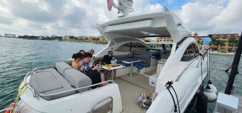 Cancun: Luxury Sunseeker 50 Yacht Charter to Isla Mujeres - Water Activities: Snorkeling, Kayaking, and Paddleboarding