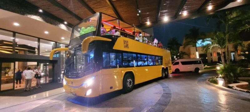 Cancun: Private 3 Hour Party Bus Experience - Key Points