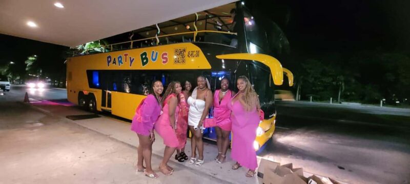 Cancun: Private 3 Hour Party Bus Experience - Customizing Your Celebration with the Tour Hosts