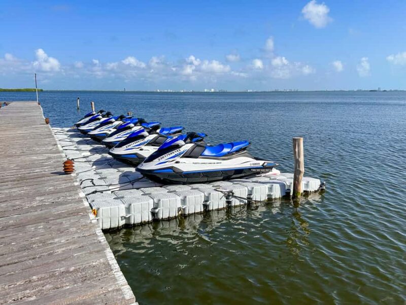Cancun: Puerto Maya Jetski Adventure at Nichupté Lagoon - Post-Ride Relaxation at Mayan Lounge
