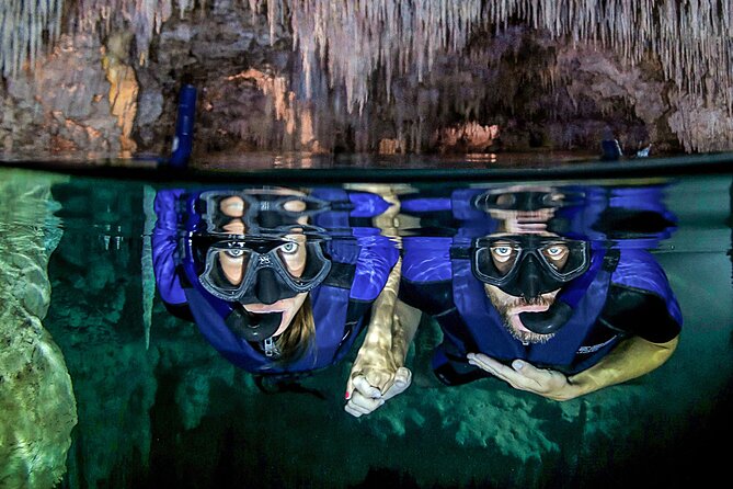 Cancun: Sea turtles and Cenote Tour With Pick Up from your Hotel - Exploring the Sacred Yax-Muul Cenote Cave
