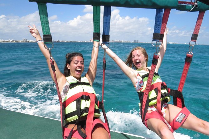 Cancun Seaside Parasailing and Jet Sky Combo - Parasailing Above Cancun’s Coastal Waters
