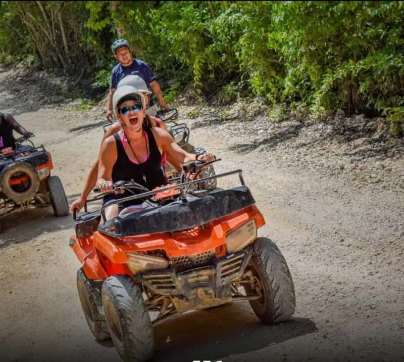 Cancun: Shared ATV, Zipline, and Cenote Tour with Lunch - Delicious Lunch of Grilled Chicken Fajitas