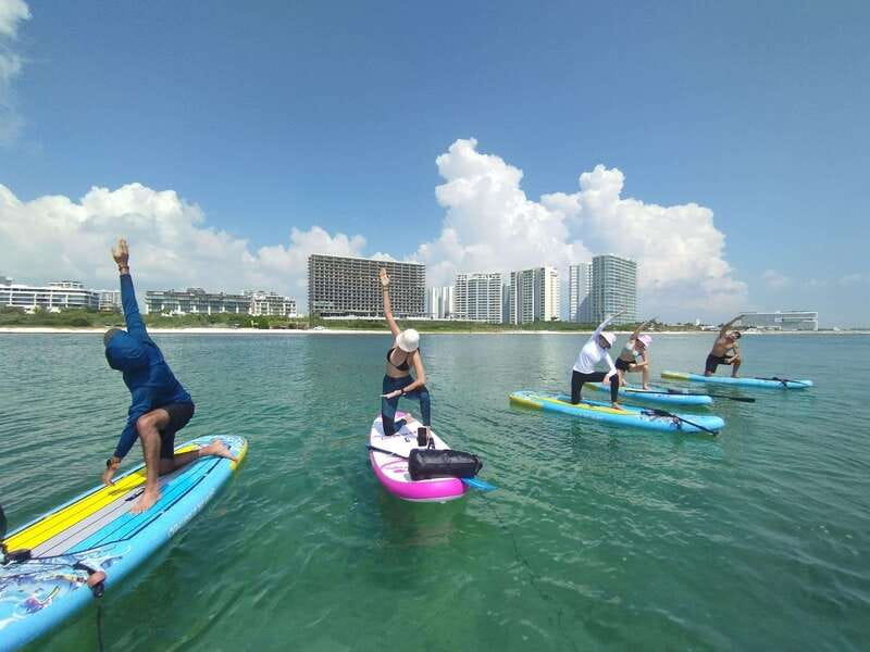 Cancún: Sup Yoga and Meditation over the Caribbean Sea - Key Points