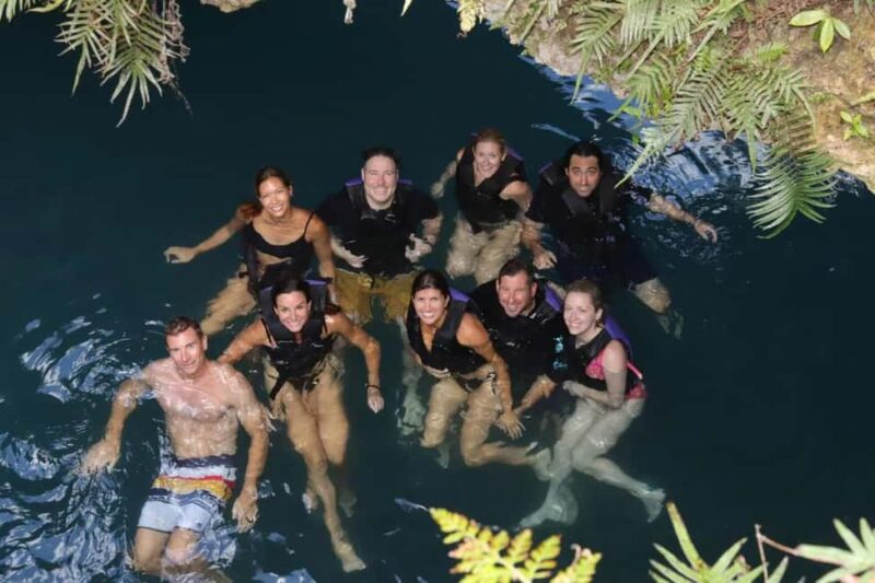 Cancún: Swim and Zipline in Two Cenotes with Lunch - Key Points