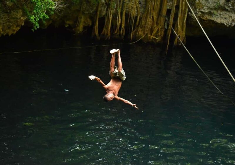 Cancun: Thrilling ATV Adventure, Ziplines and Cenote swim - Soaring Through the Jungle with Ziplining