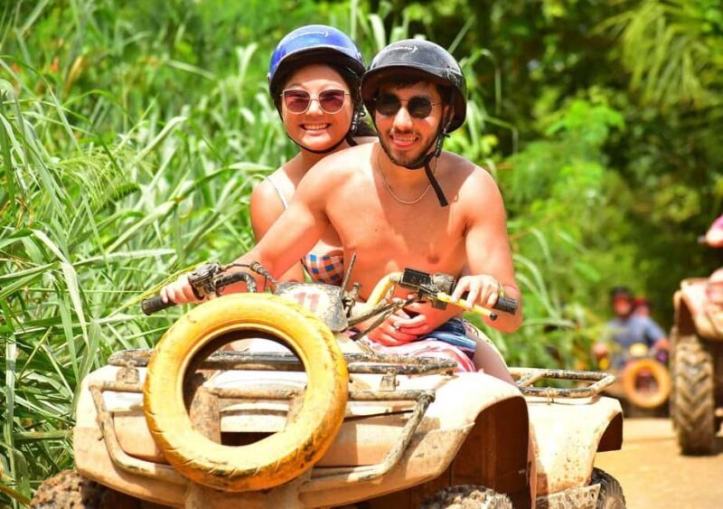 Cancun: Thrilling ATV Adventure, Ziplines and Cenote swim - Cooling Off in the Beautiful Cenote