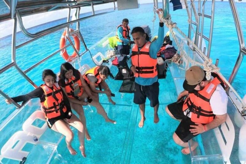 Cancun: Transparent Boat Tour with Soft Drinks - Discover Cancun’s Natural Reserve on a Transparent Boat