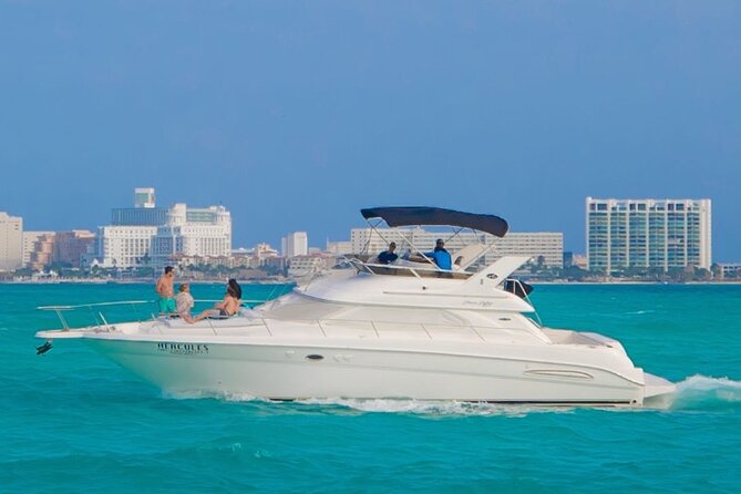 Cancún Yacht Rental SeaRay 46ft 25P13 - Key Points