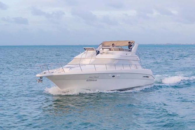 Cancun Yacht Tour - SEARAY YACHT 46 FT GREAT FOR SUNSET 15 PEOPLE MAX 25P9 - Sunset Cruises and Evening Views