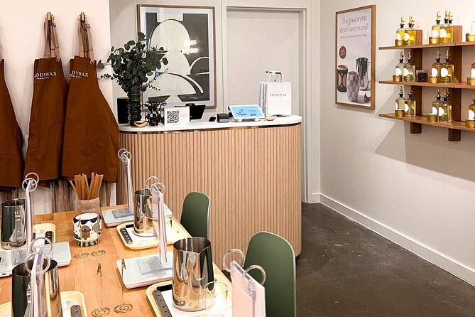 Candle Pouring Workshop at Paddywax Candle Bar Houston - How the Candle Pouring Experience Works