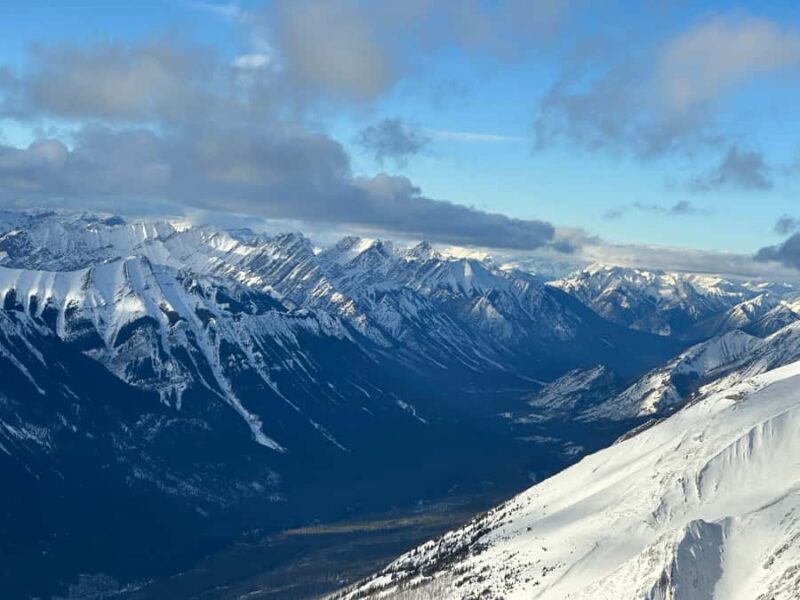 Canmore: 25-Minute Three Sisters Helicopter Tour - Key Points