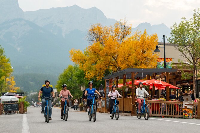 Canmore Food Bike Tour - The Three Sisters Mountains: A Breathtaking Viewpoint
