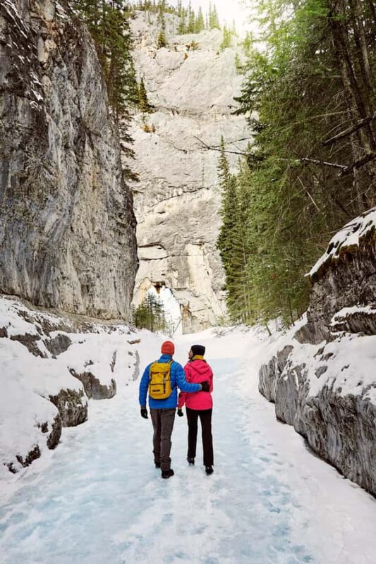 Canmore: Winter Fun! Canyon Ice Adventure - 2.5hrs - Starting Point at Canmore Recreation Centre