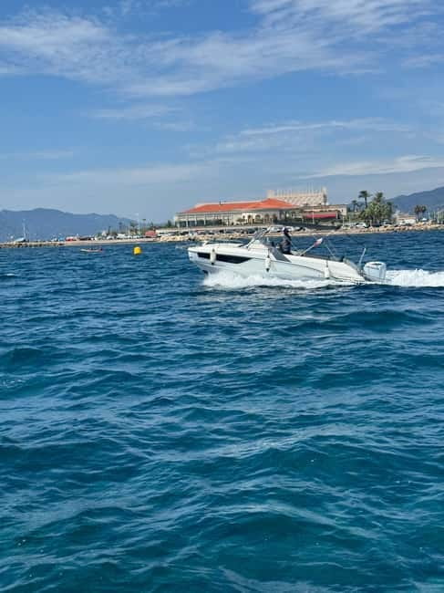 Cannes Boat Rental with Skipper  Lérins Island Escape Tour - Key Points
