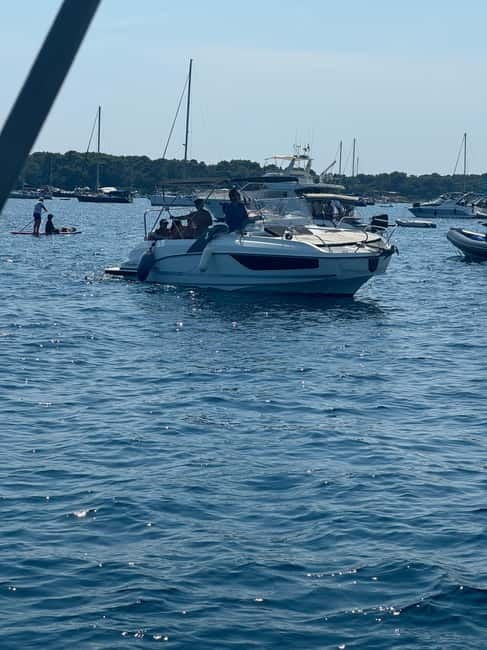 Cannes Boat Rental with Skipper  Lérins Island Escape Tour - Swimming and Snorkeling at the Underwater Museum