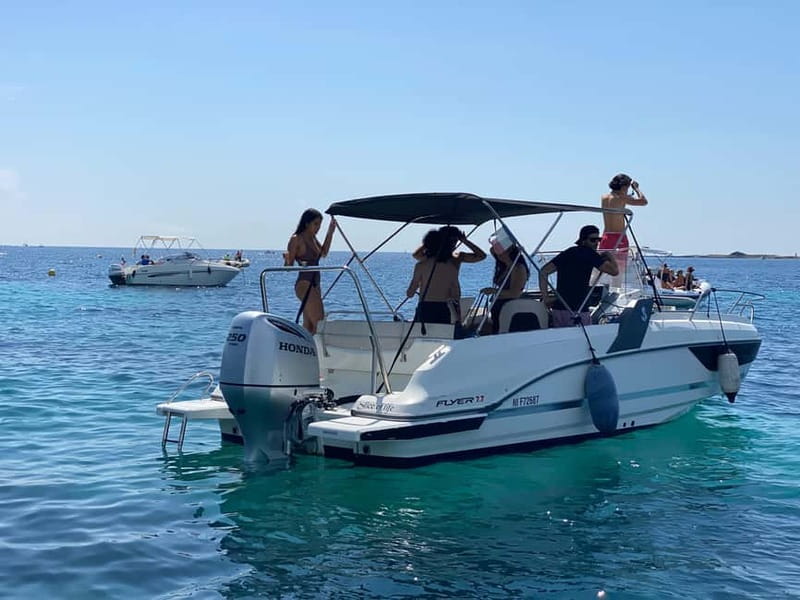 Cannes Boat Rental with Skipper  Lérins Island Escape Tour - Cruise Along the French Riviera for Scenic Views