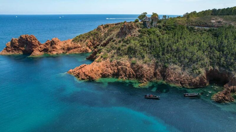 Cannes: Estérel Massif Boat Excursion - Exploring the Estérel Red Rocks and Geological Features