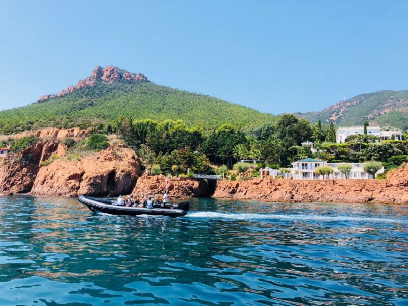 Cannes: Estérel Massif Boat Excursion - Cap Roux: The Jewel of the Estérel Coast