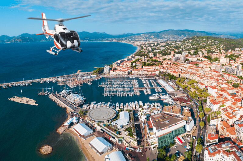 CANNES: Private Panoramic Helicopter Tour - Scenic Highlights: Monaco, Nice, and Coastal Villages