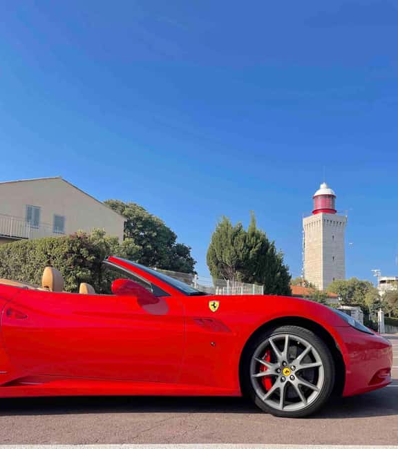 Cannes:private Ferrari Big Tour to Juan Les Pins and Antibes - Key Points