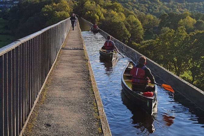 Canoe Aqueduct tours Llangollen - Starting Point and Meeting Arrangements in Llangollen