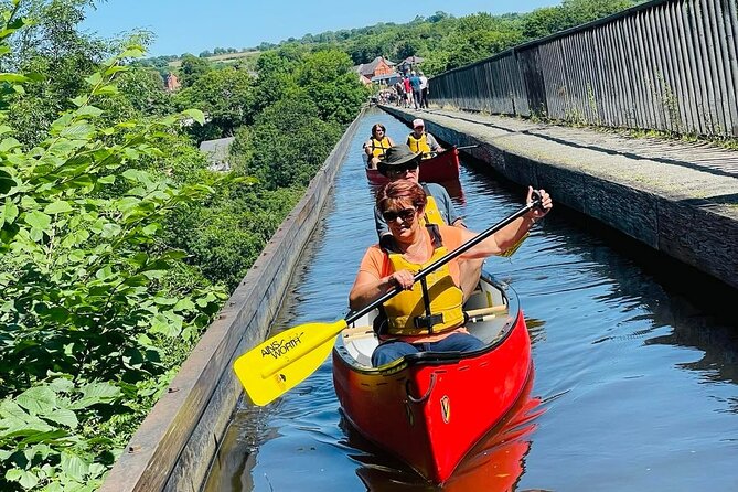 Canoe Trip Over the Pontcysyllte Aqueduct - The Paddling Itinerary and Group Dynamics