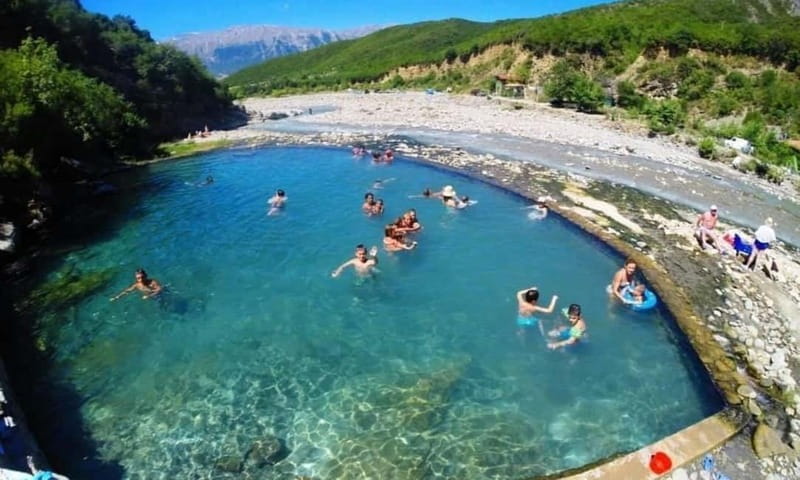 Canyon Exploration and River Hiking of Langarica Canyon - The Starting Point at Vjosa Albania Rafting & Kayak Camping in Përmet