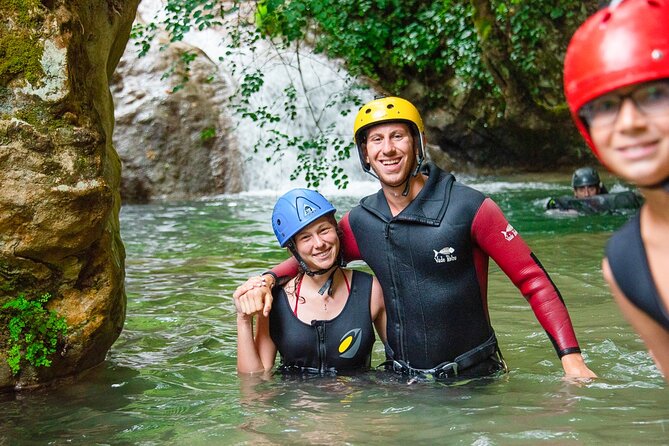 Canyoning and Zipline in Polylimnio Waterfalls - Suitable for Families and Beginners