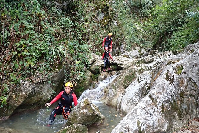Canyoning discovery in the Vercors - Grenoble - The Experience: From Abseiling to Sliding