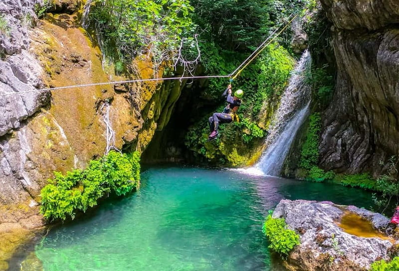 Canyoning Drenovstica - Extreme adventure in Budva - Equipment and Safety Gear Provided