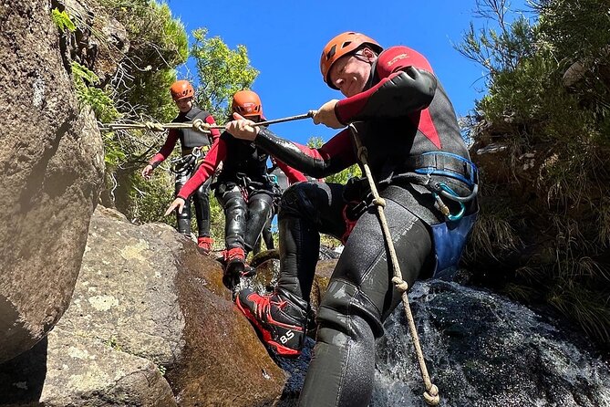 Canyoning Experience Level I Beginners in Ribeira das Cales - The Safety and Equipment Provided for Your Canyoning Trip