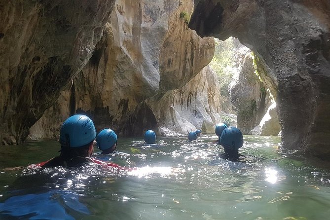 Canyoning Gorge Descent, river walk in Benahavis. - Jumps and Slides: Optional but Exciting