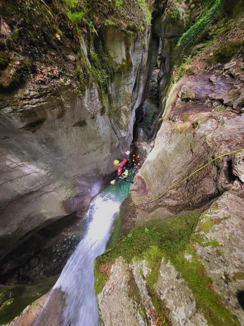 Canyoning Grenoble Furon high - Key Points