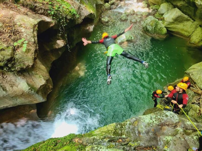 Canyoning Grenoble Furon high - The Experience Provider: Terra Nova Canyoning