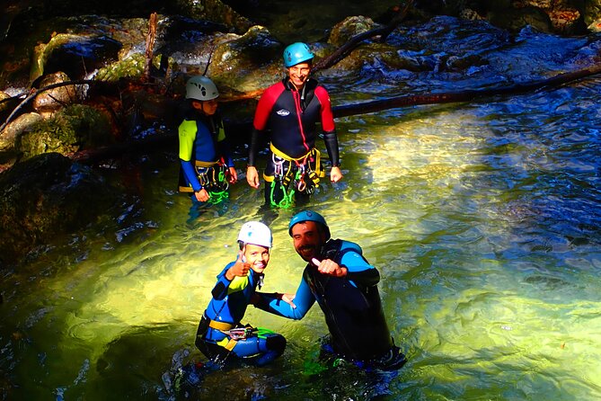 Canyoning Grenoble: the Furon canyon - Enjoying the Variety of Obstacles: Mini Toboggan, Tyro, and More