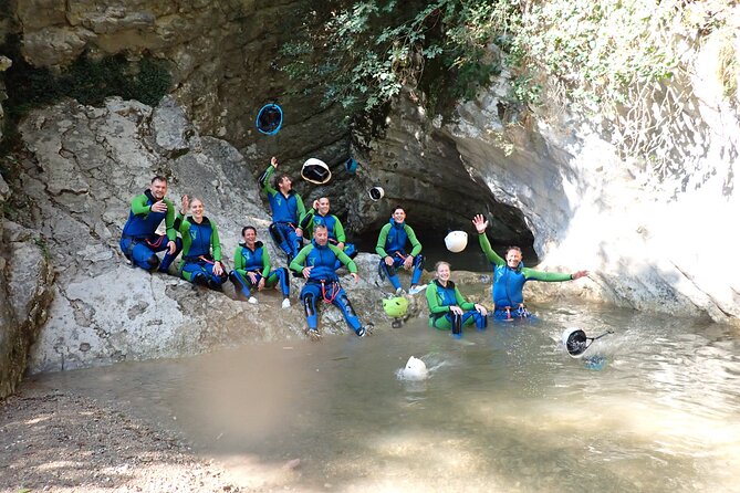 Canyoning "Gumpenfever" - beginner Canyoningtour for everyone - The Experience with Guides Like Thomas and David