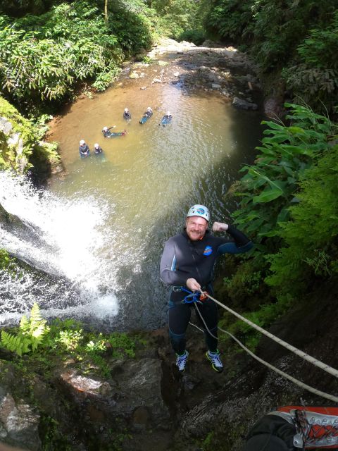 Canyoning in Ribeira dos Caldeirões - The Waterfalls and Descent Experience